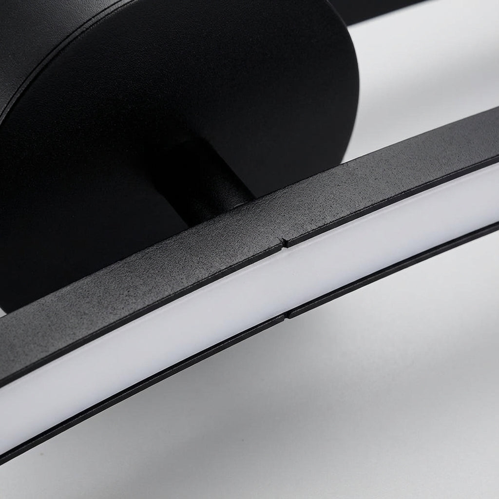 Contemporary Curved Ceiling Light Fixture