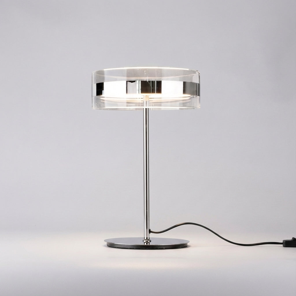 Cylindrical Table Lamp in Modern Design