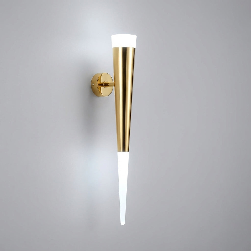 Contemporary Tapered Wall Light Fixture