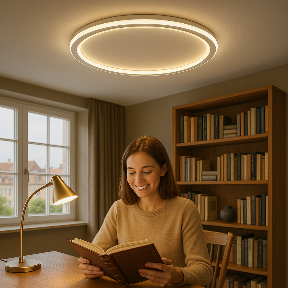 Contemporary Ceiling Fixture - Room Illumination