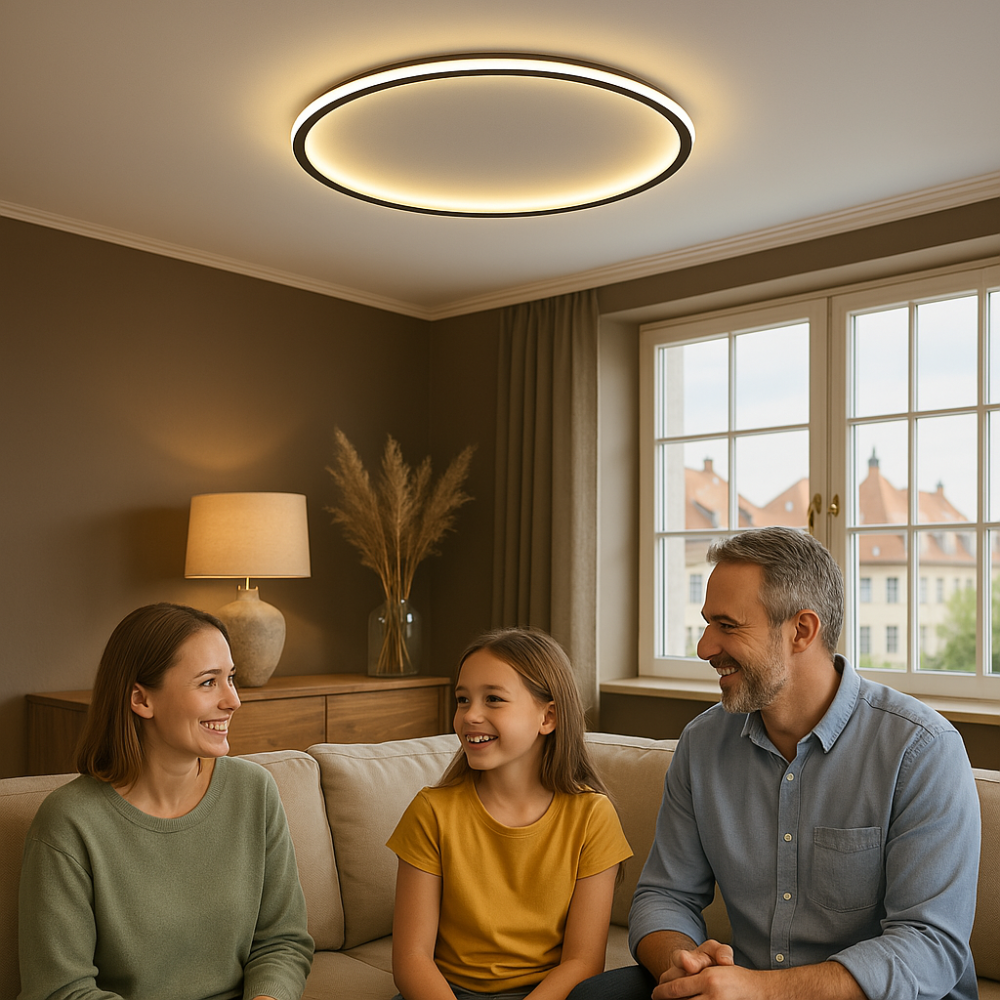 Contemporary Ceiling Fixture - Room Illumination