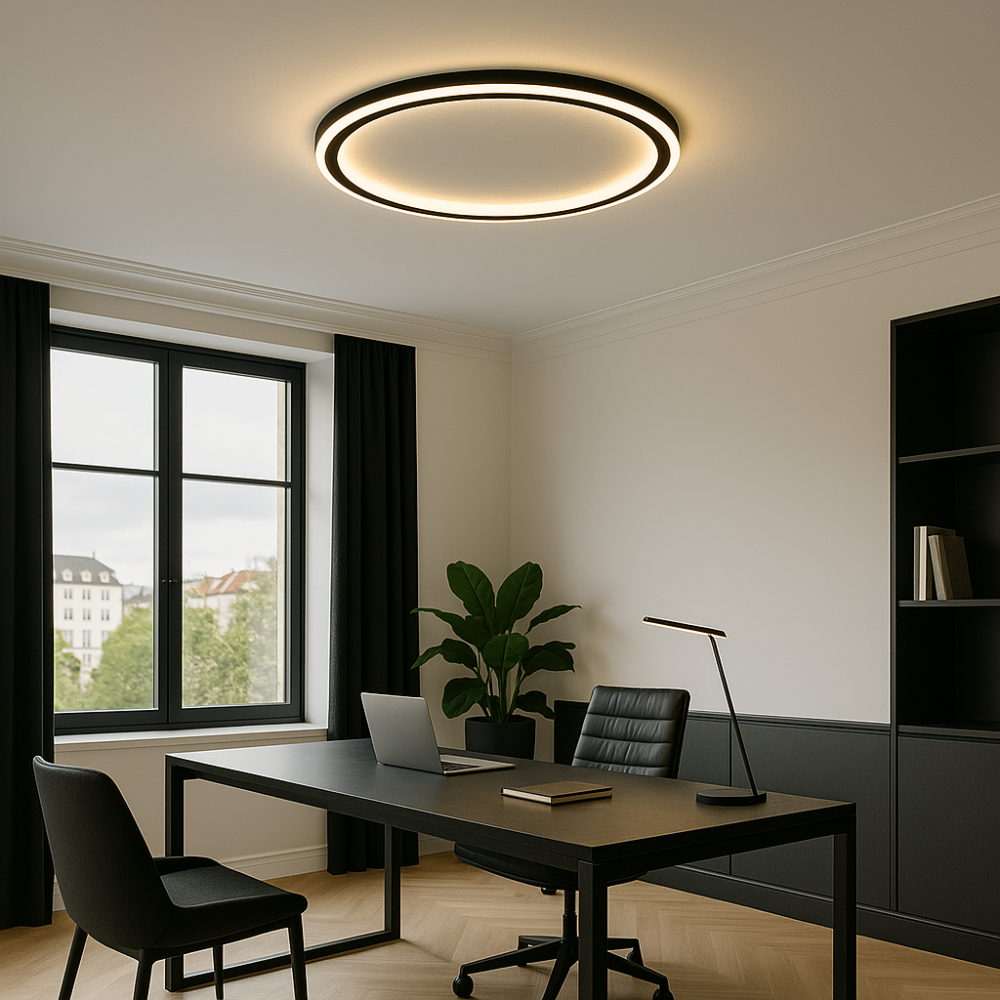 Contemporary Ceiling Fixture - Room Illumination