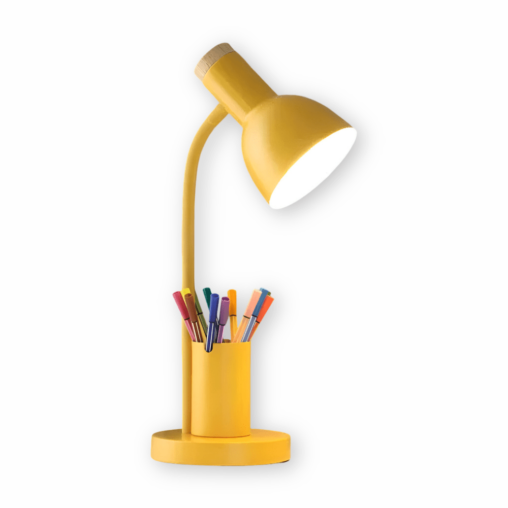 Lumineer - Versatile LED Desk Lamp with Integrated Pen Organizer