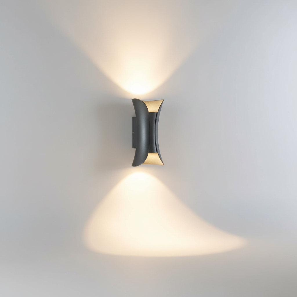 Sleek LED Wall Light Fixture - Edge Design
