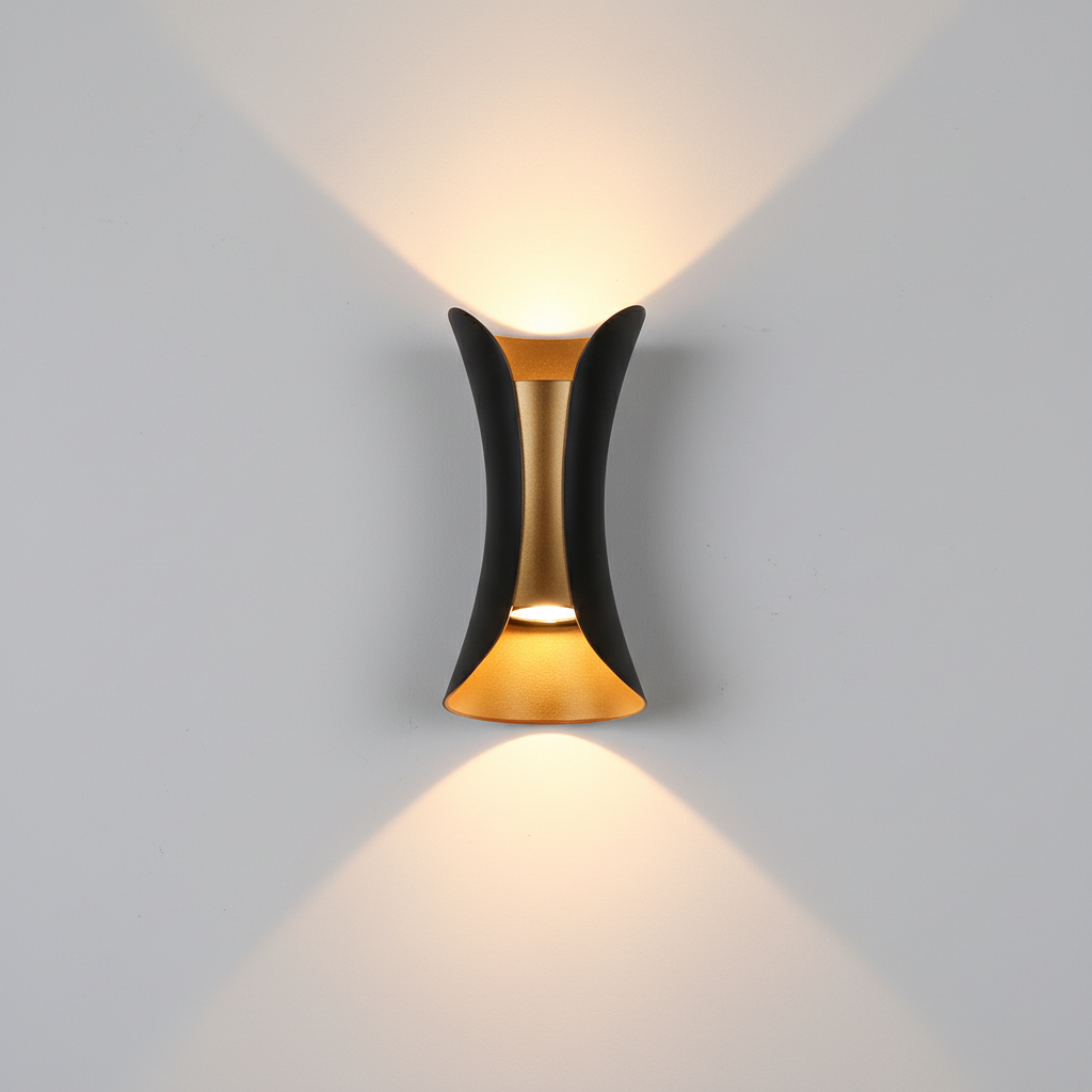 Sleek LED Wall Light Fixture - Edge Design