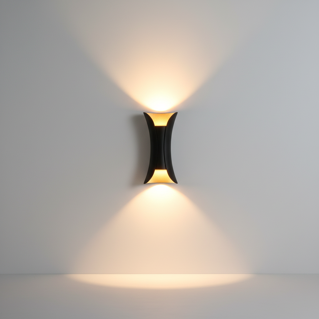 Sleek LED Wall Light Fixture - Edge Design