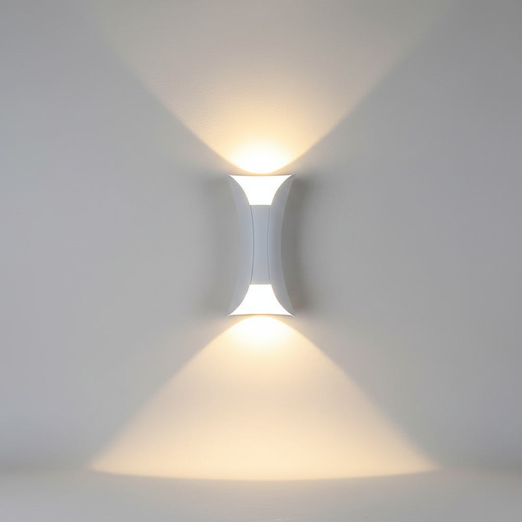 Sleek LED Wall Light Fixture - Edge Design