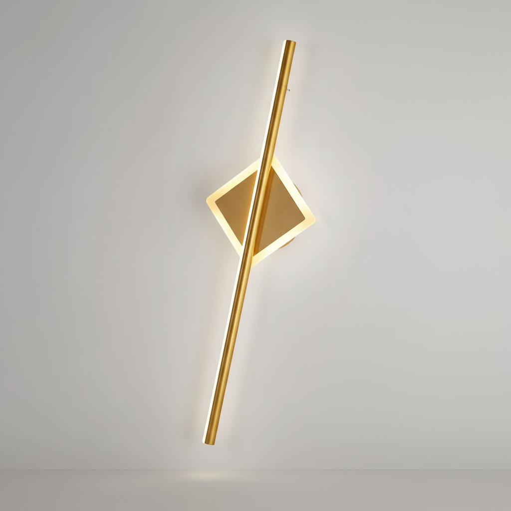 Contemporary Opal Glass LED Wall Fixture