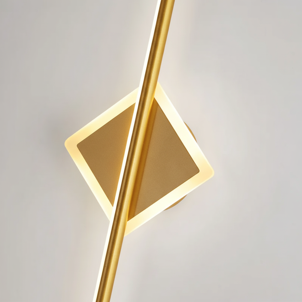 Contemporary Opal Glass LED Wall Fixture