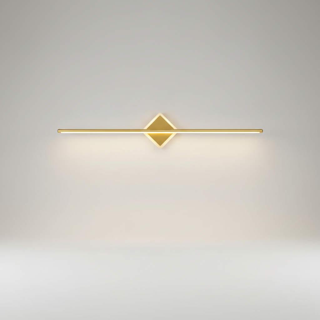 Contemporary Opal Glass LED Wall Fixture