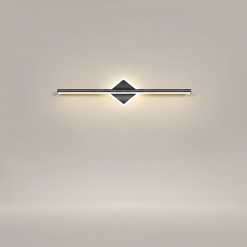 Contemporary Opal Glass LED Wall Fixture