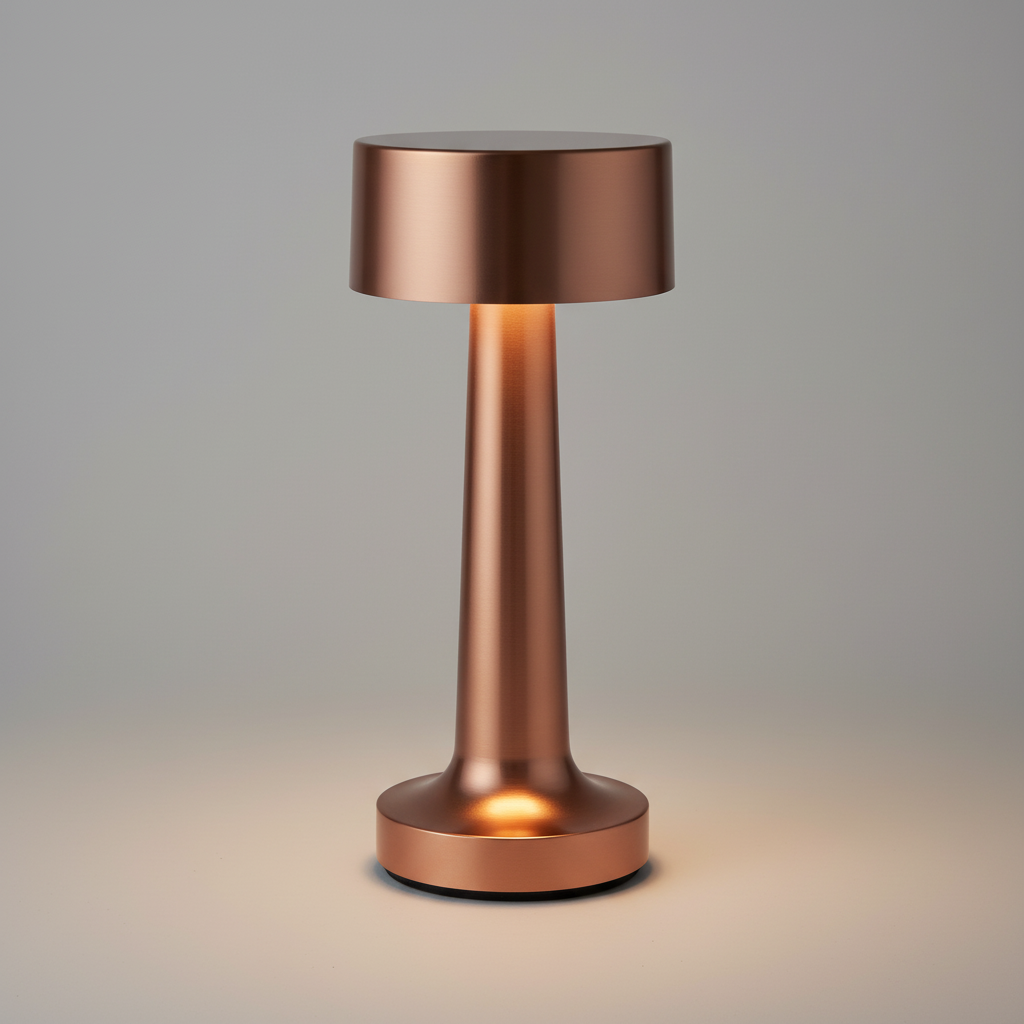 Contemporary Metal Table Lamp