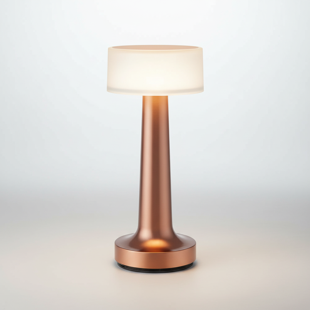 Contemporary Metal Table Lamp