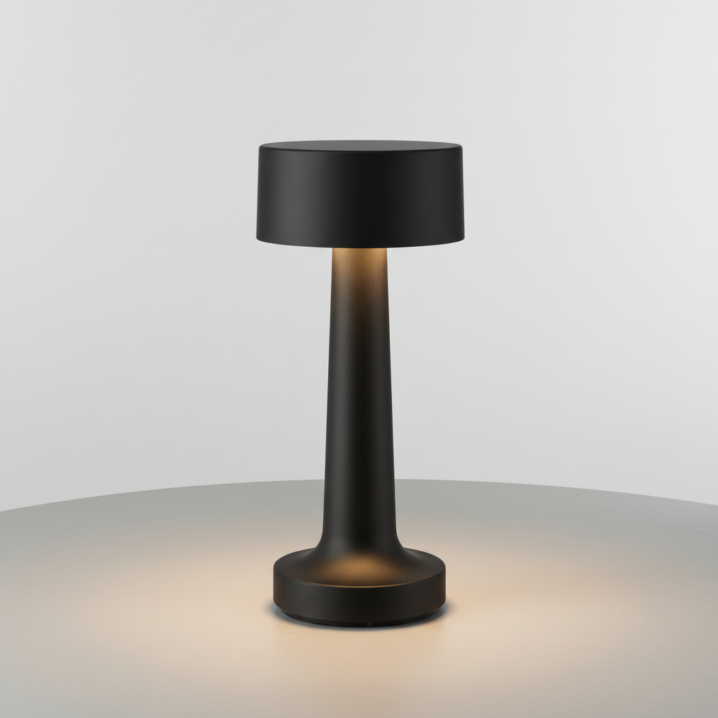 Contemporary Metal Table Lamp