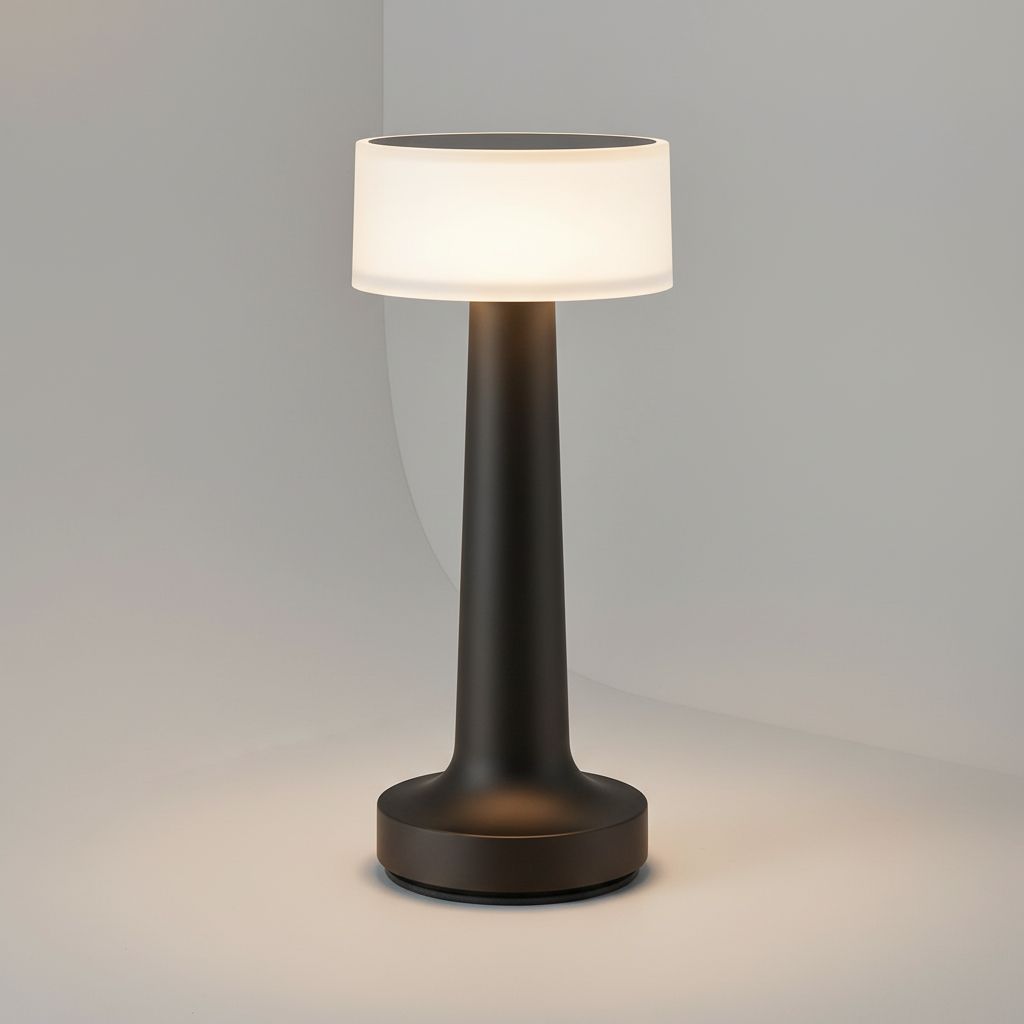 Contemporary Metal Table Lamp