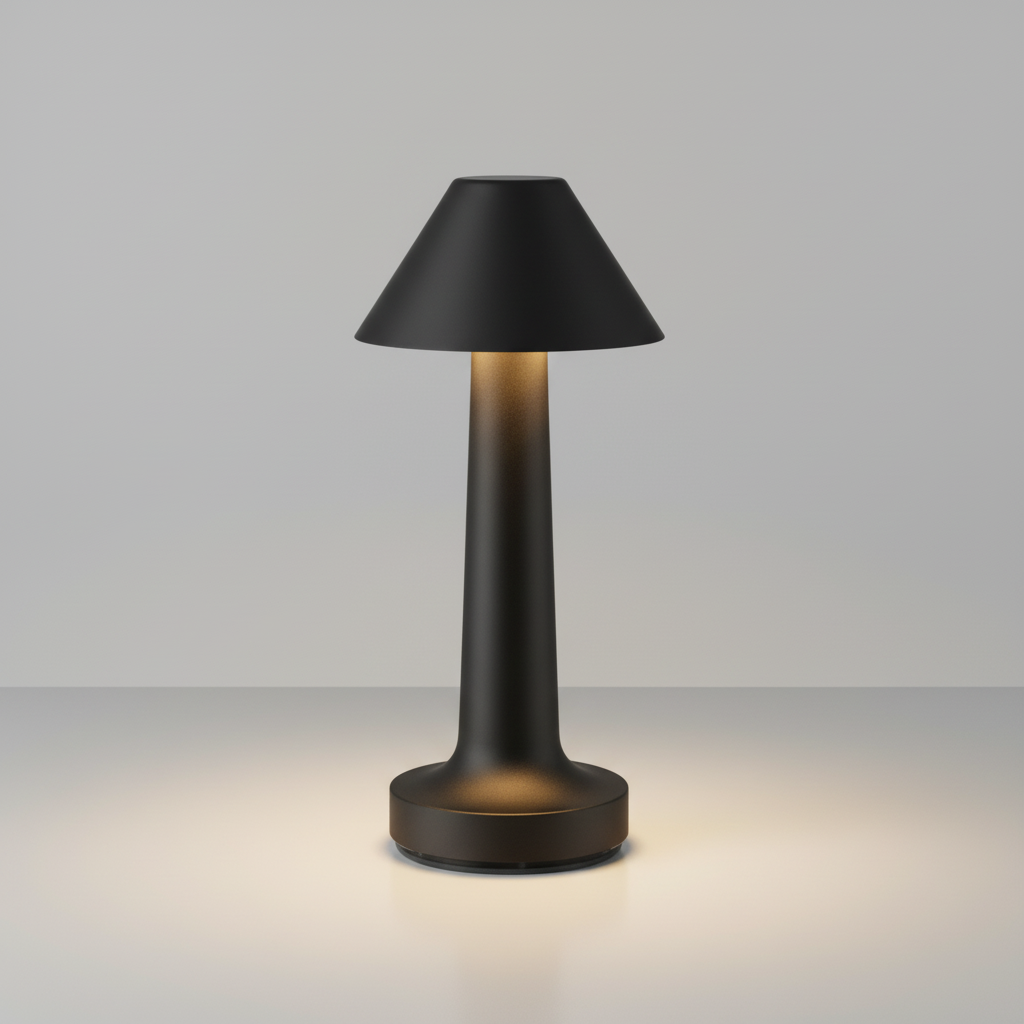 Contemporary Metal Table Lamp