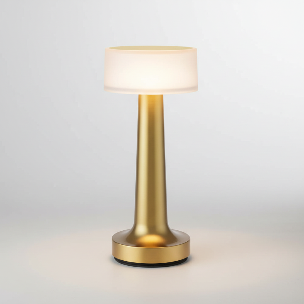 Contemporary Metal Table Lamp