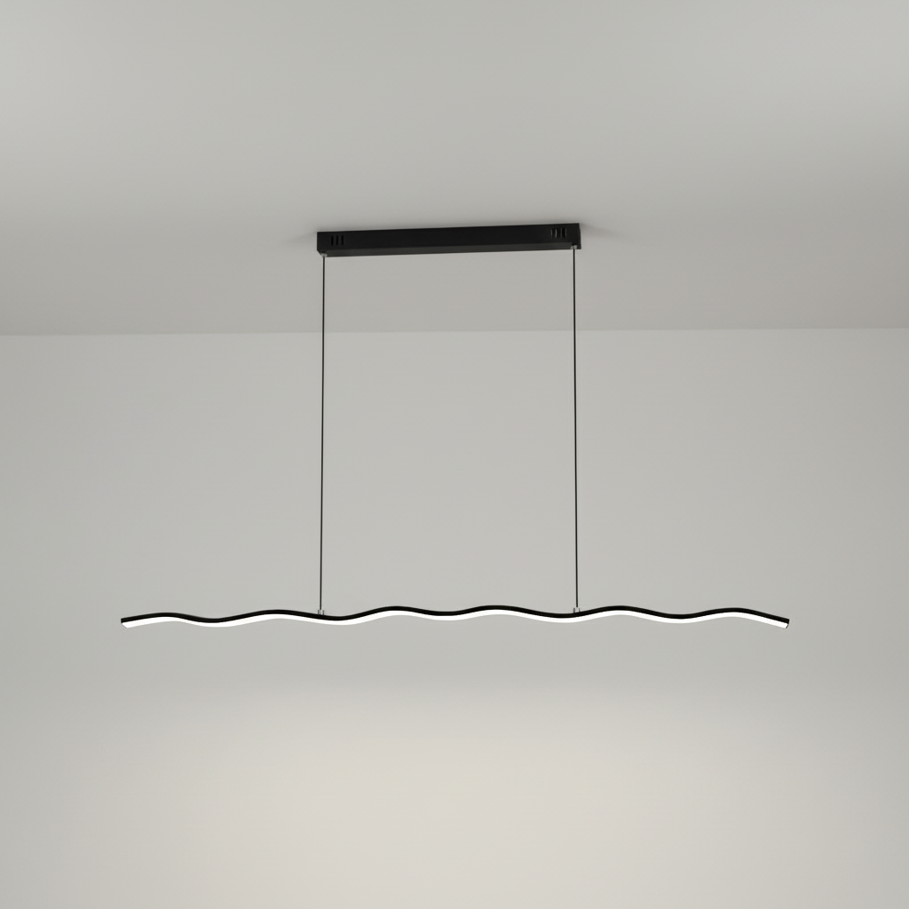 Wave Design Pendant Light – Contemporary Style