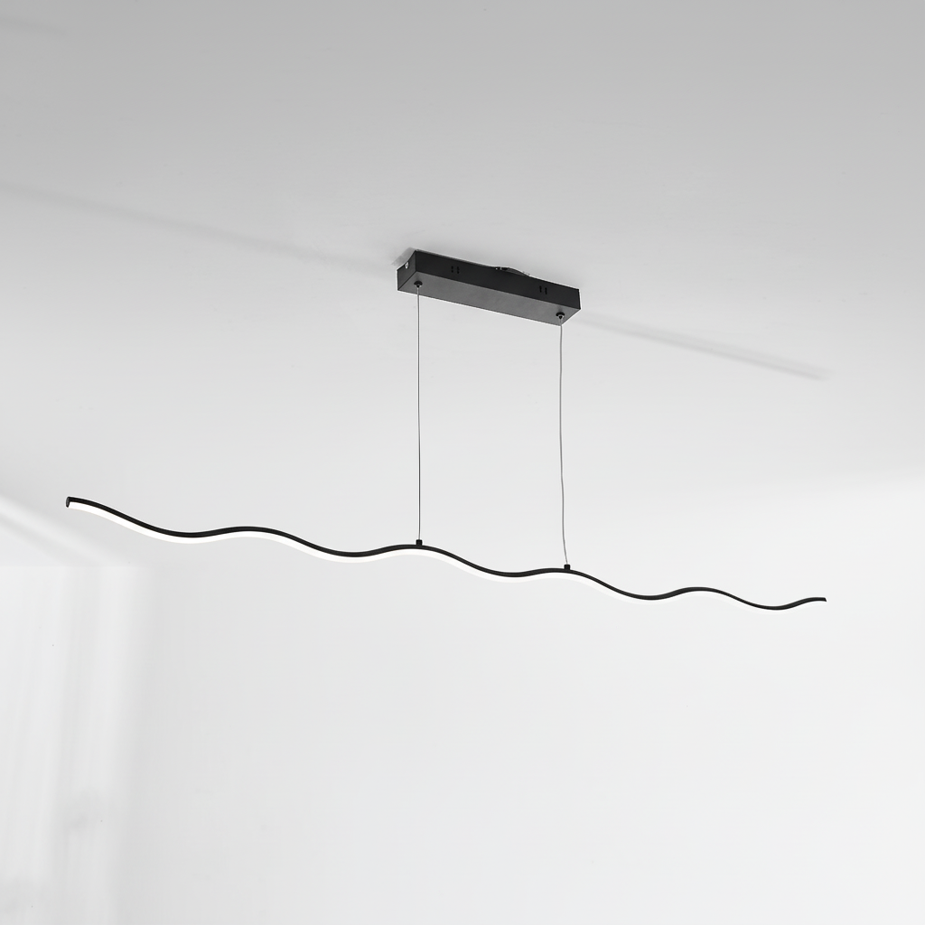 Wave Design Pendant Light – Contemporary Style