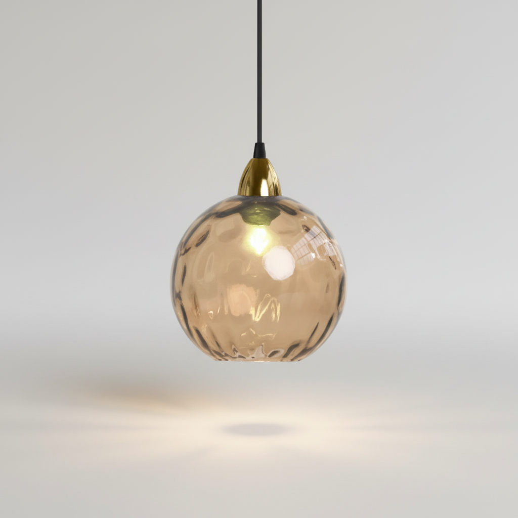 Contemporary Pendant Lighting Fixture - GleamBall Design