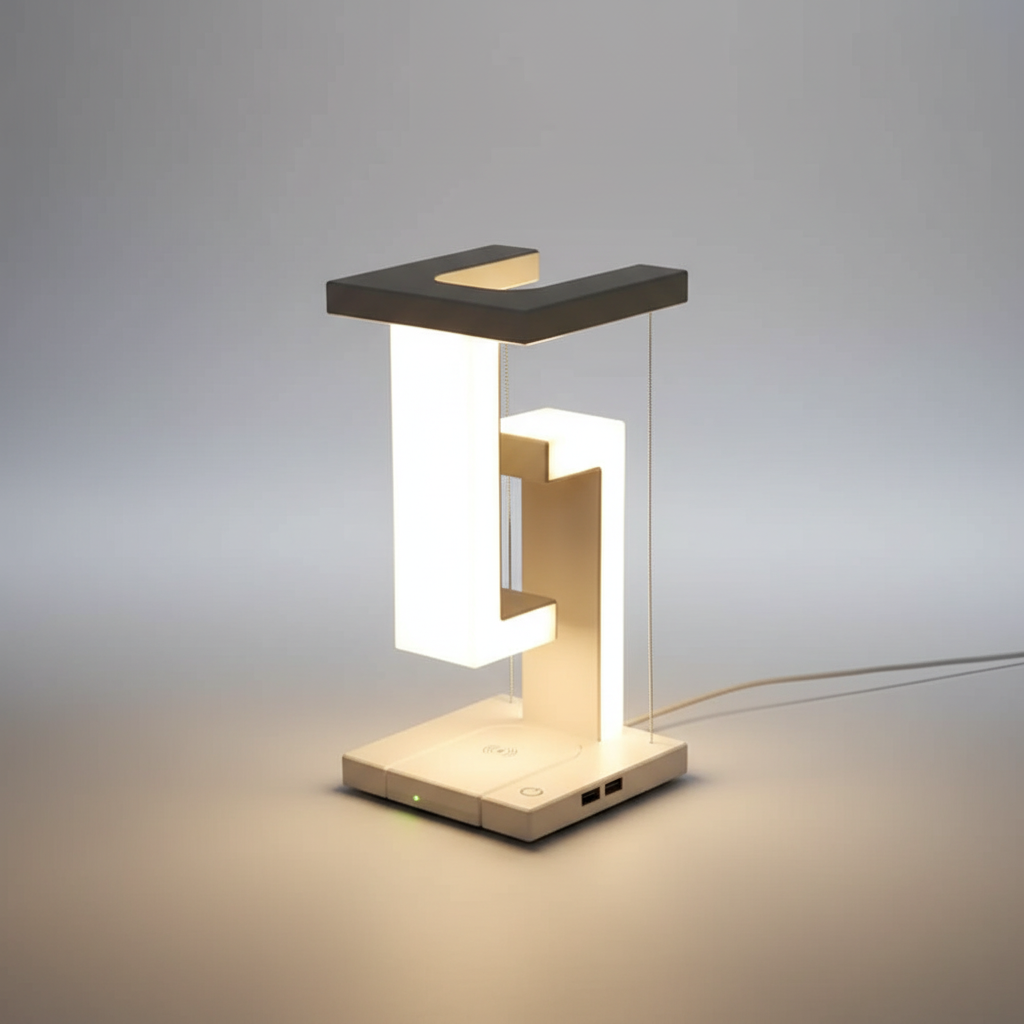 Contemporary Suspended Table Lamp - Glow Design