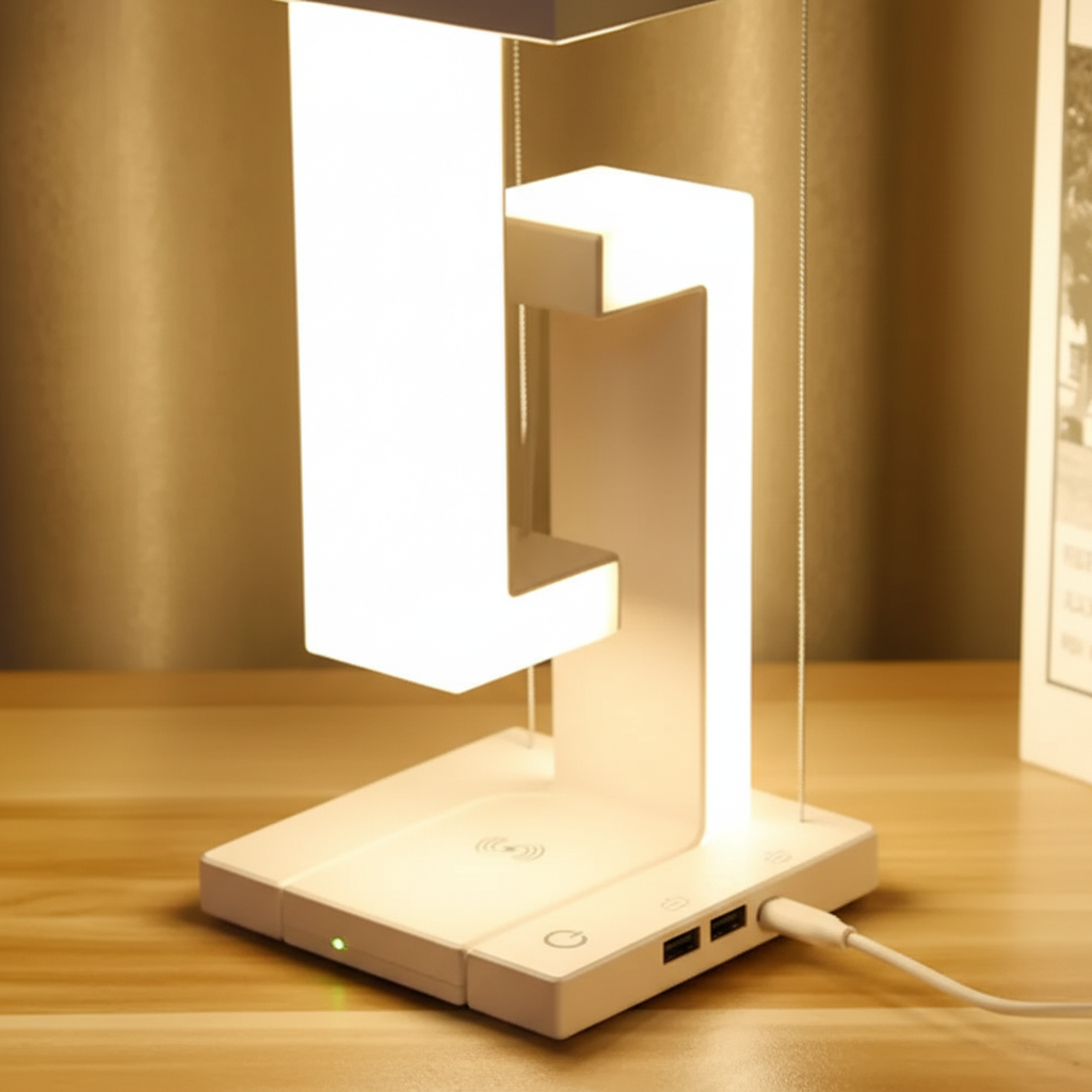 Contemporary Suspended Table Lamp - Glow Design