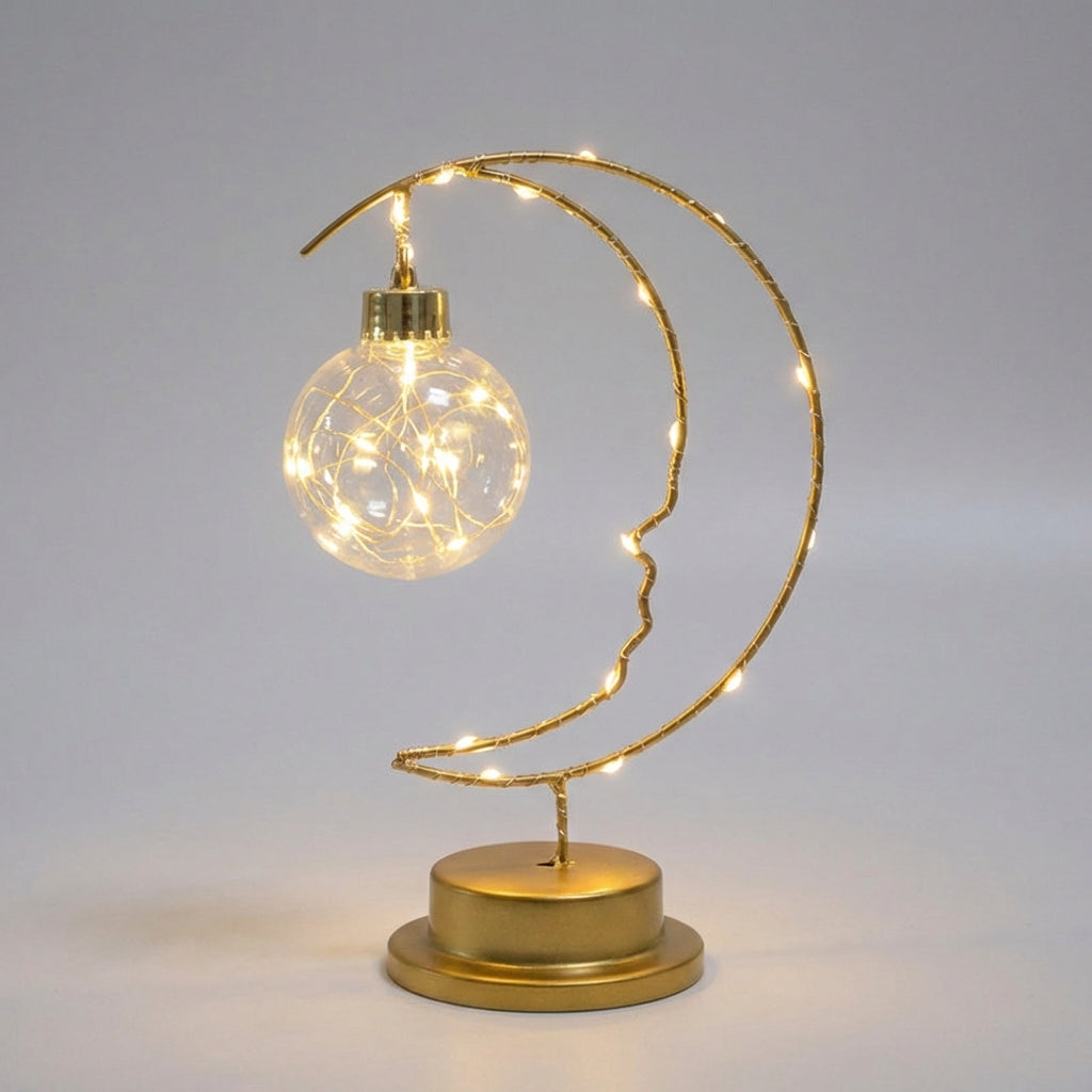 Table Lamp with Moon Design - Serene Light
