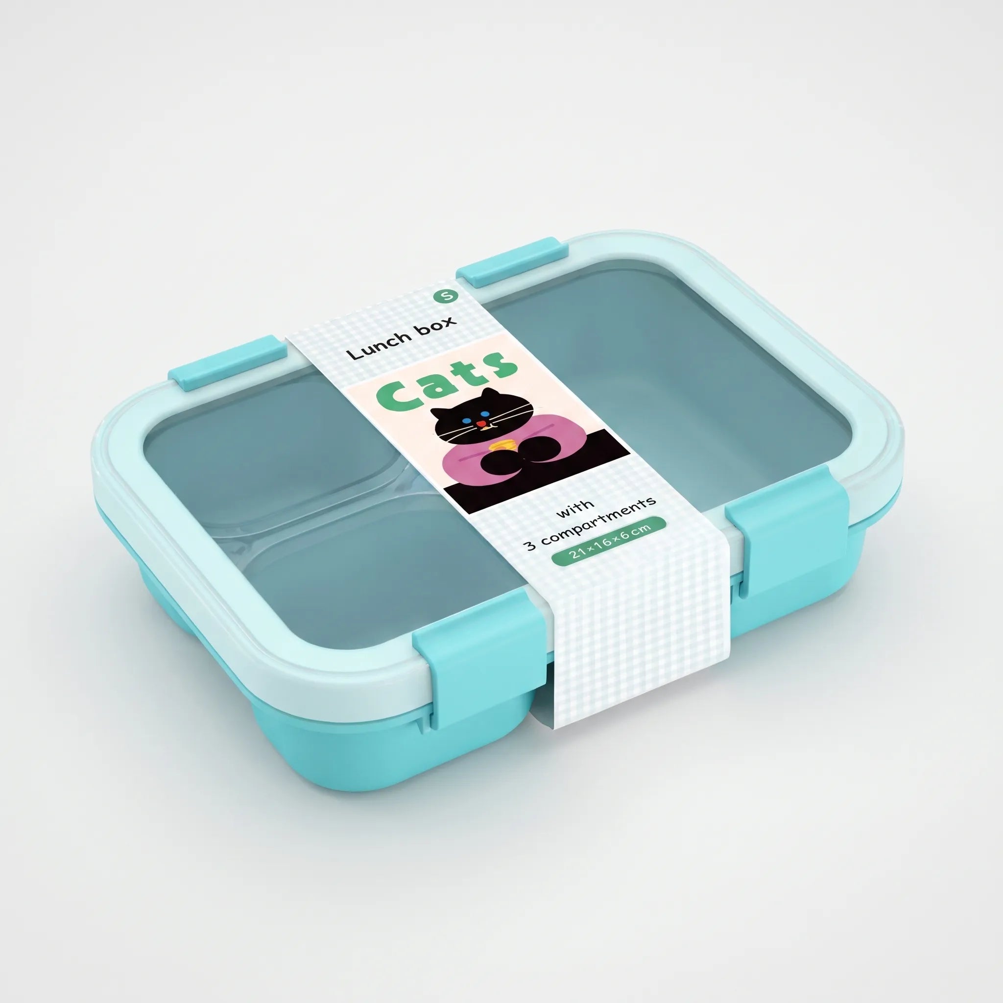 Food Storage Container with Multiple Compartments