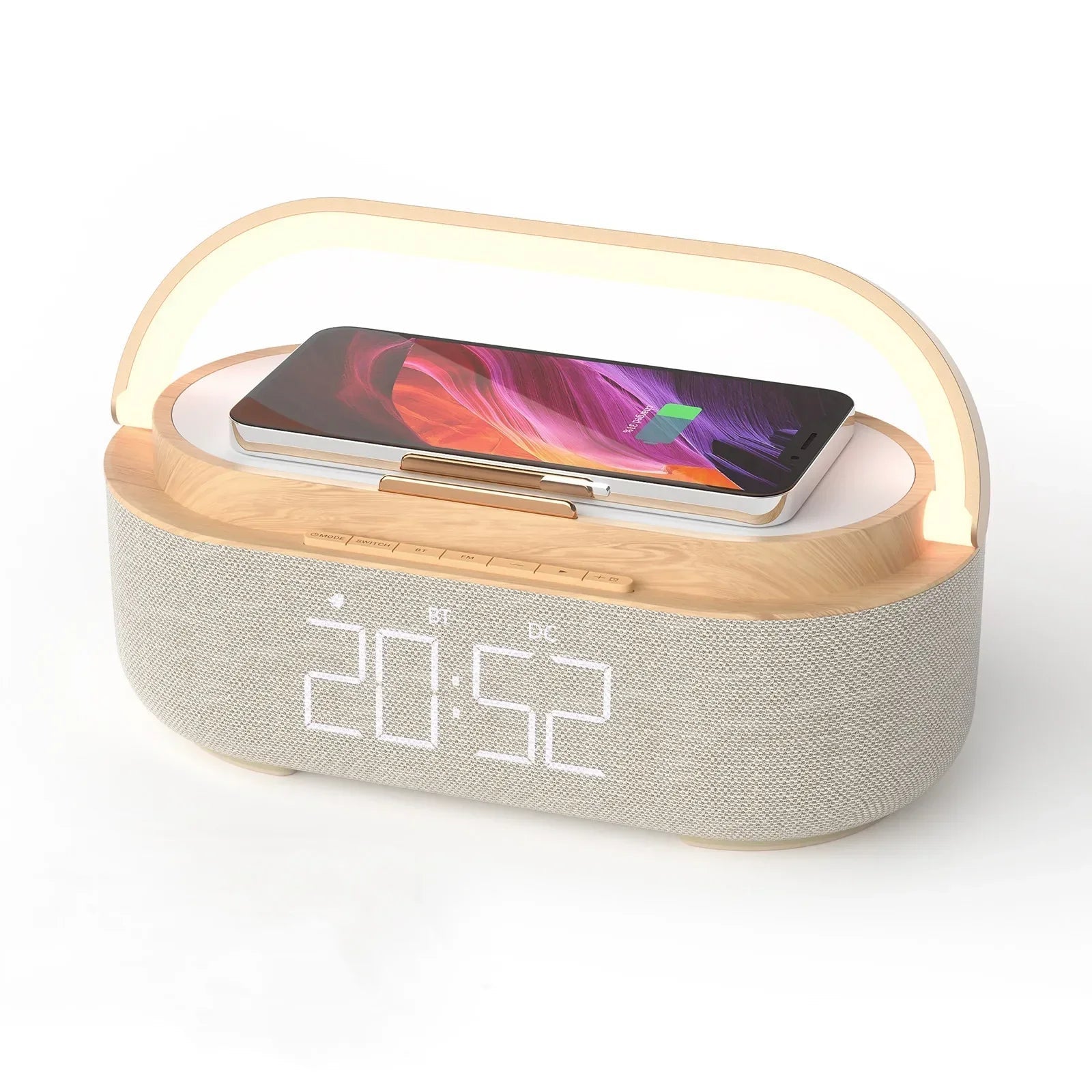 All-in-One Fast Charging Hub with Speaker & Nightlight