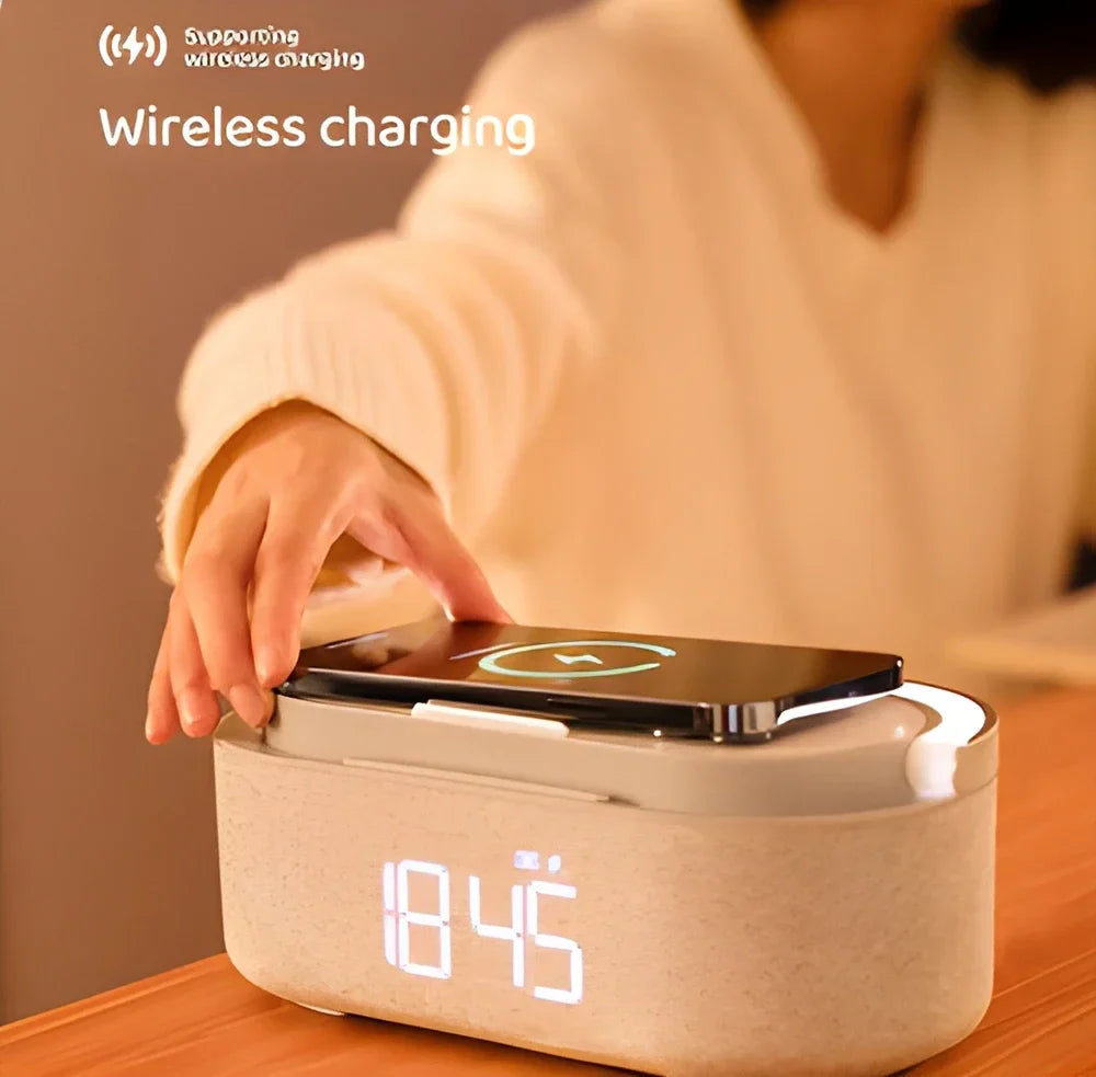 All-in-One Fast Charging Hub with Speaker & Nightlight
