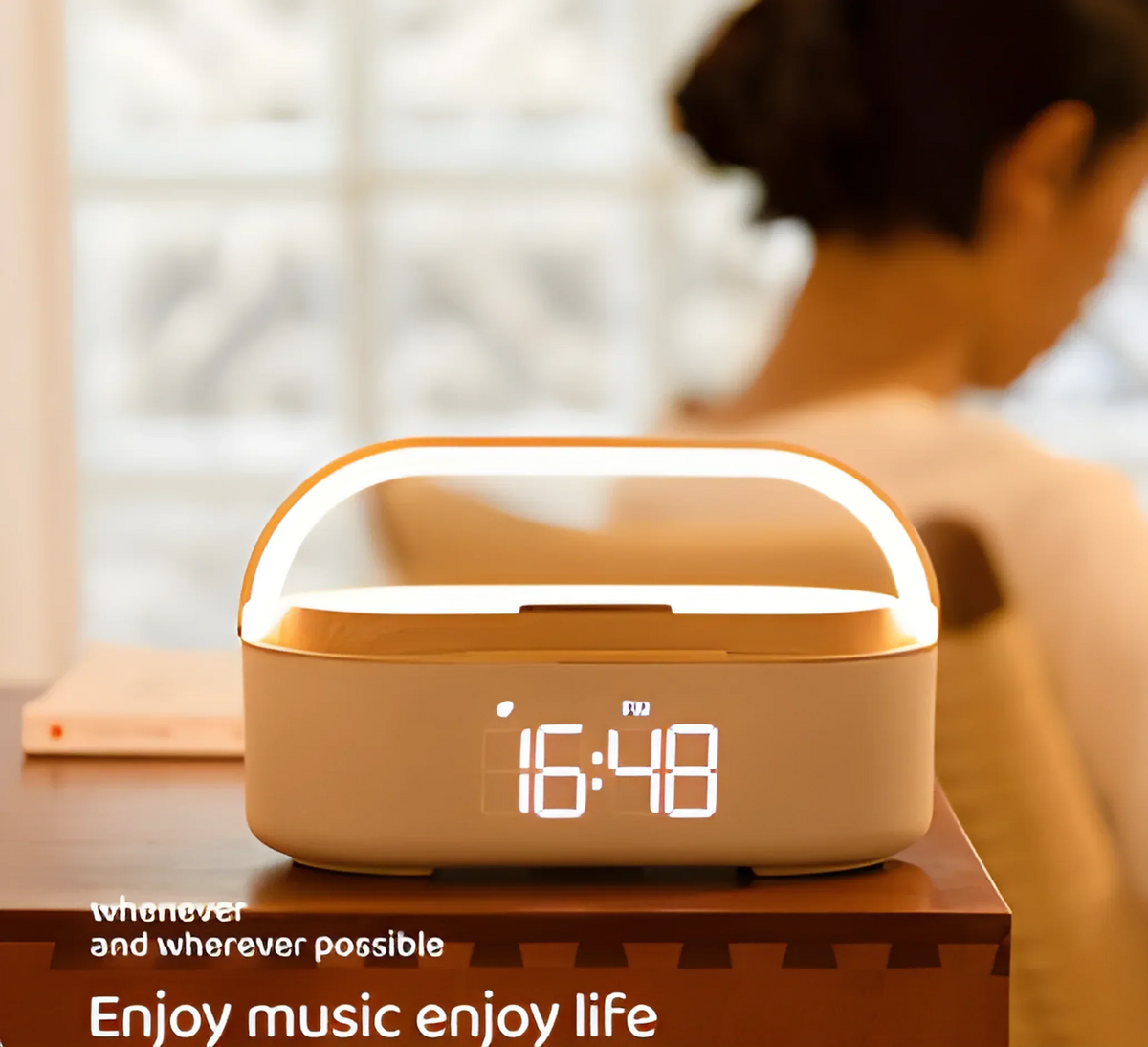 All-in-One Fast Charging Hub with Speaker & Nightlight