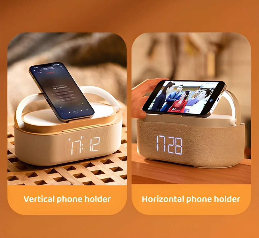All-in-One Fast Charging Hub with Speaker & Nightlight