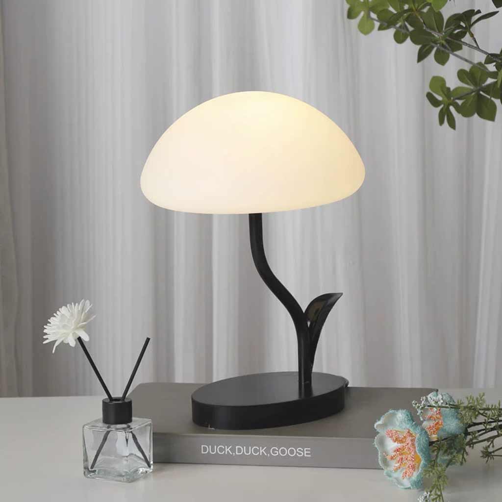 Elegant Touch-Control LED Lamp with Mushroom Aesthetic