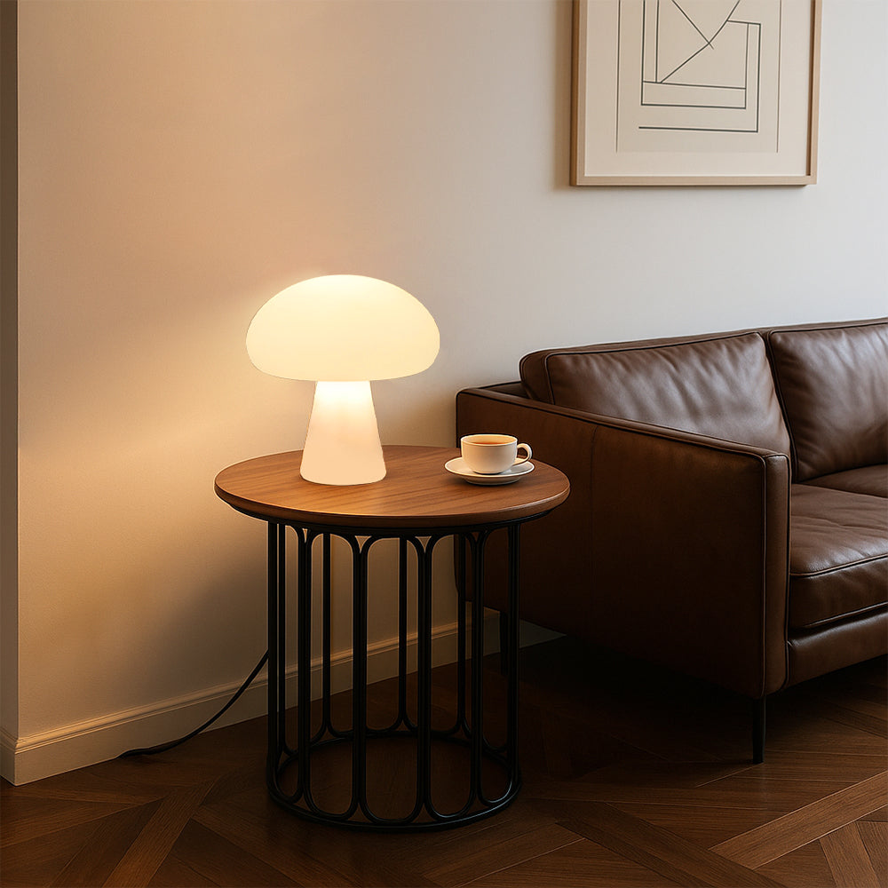 Versatile USB Rechargeable Mushroom-Shaped Table Lamp