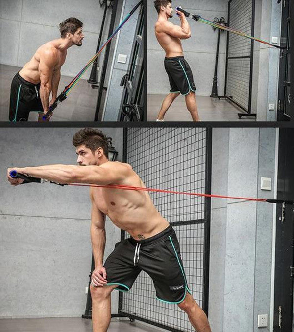 Dynamic Resistance Bands for Home Workouts