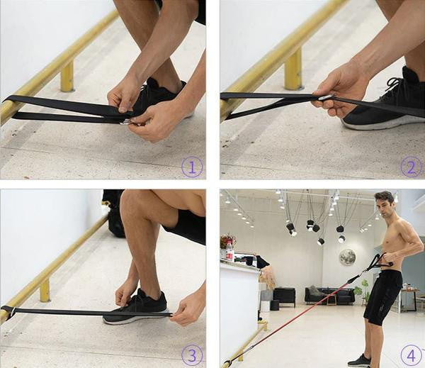 Dynamic Resistance Bands for Home Workouts