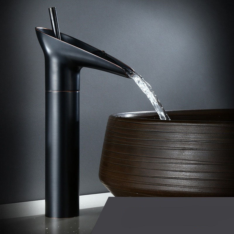 Elegant Cascade Bathroom Tap for Timeless Charm
