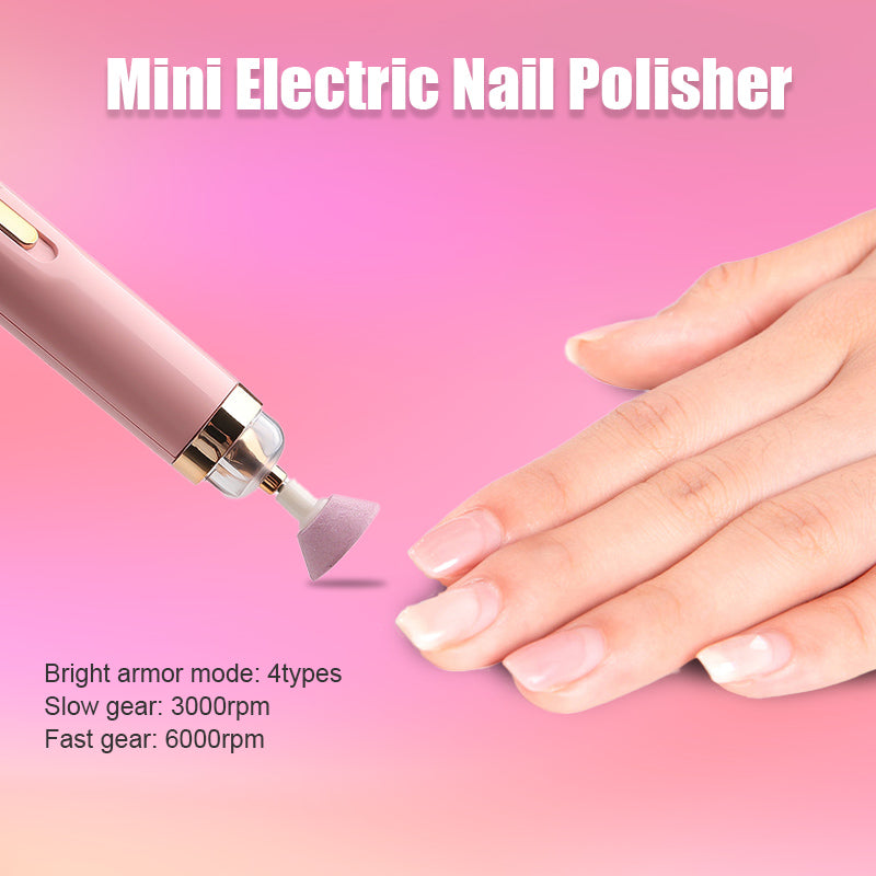 Ultimate Nail Care Tool | 5-in-1 Electric Polisher with LED Light