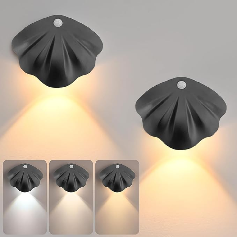Motion-Activated Lamp with Smart Shell Design