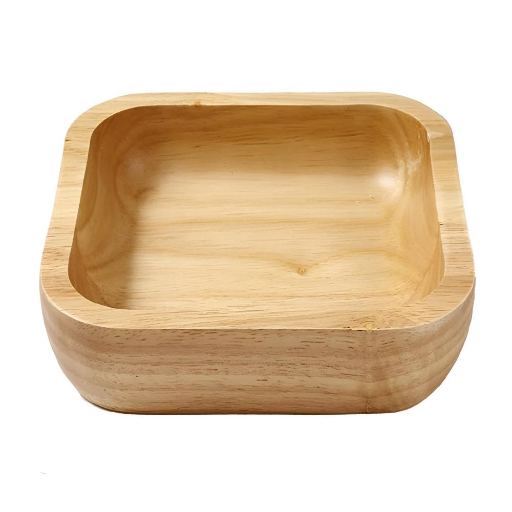 Elegant Natural Wood Serving Bowl for Every Occasion