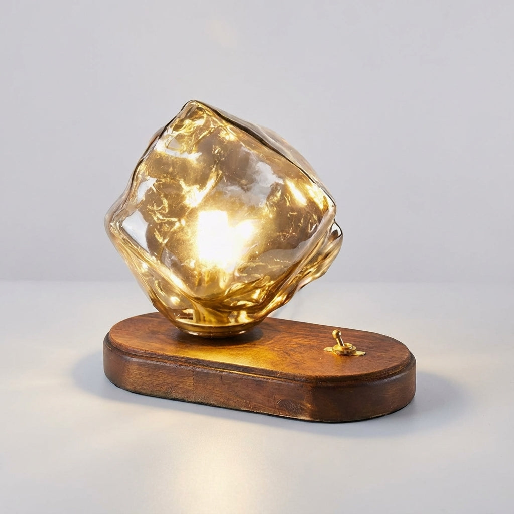 Accent Lamp with Natural Design - LumenRock