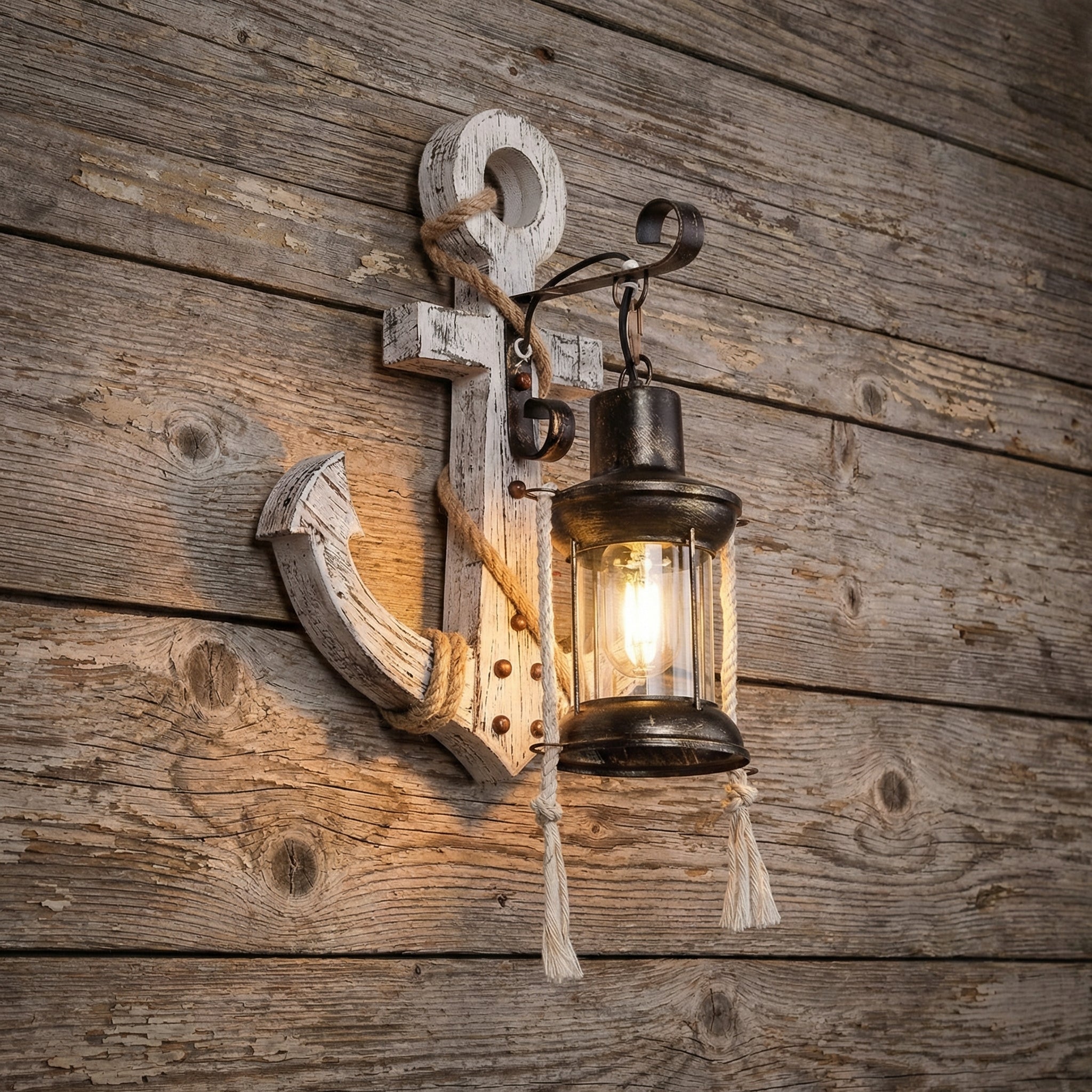 Coastal Charm LED Wall Light Fixture for Inviting Spaces