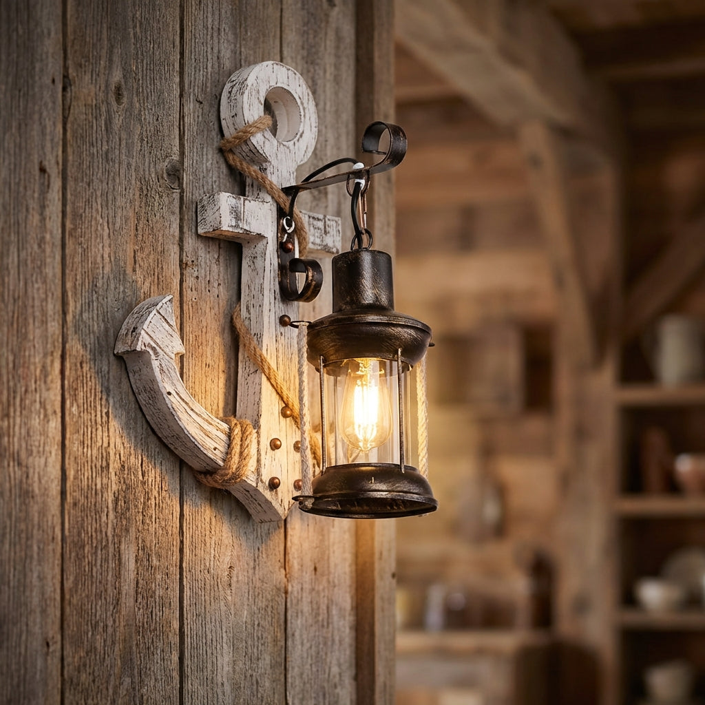 Coastal Charm LED Wall Light Fixture for Inviting Spaces