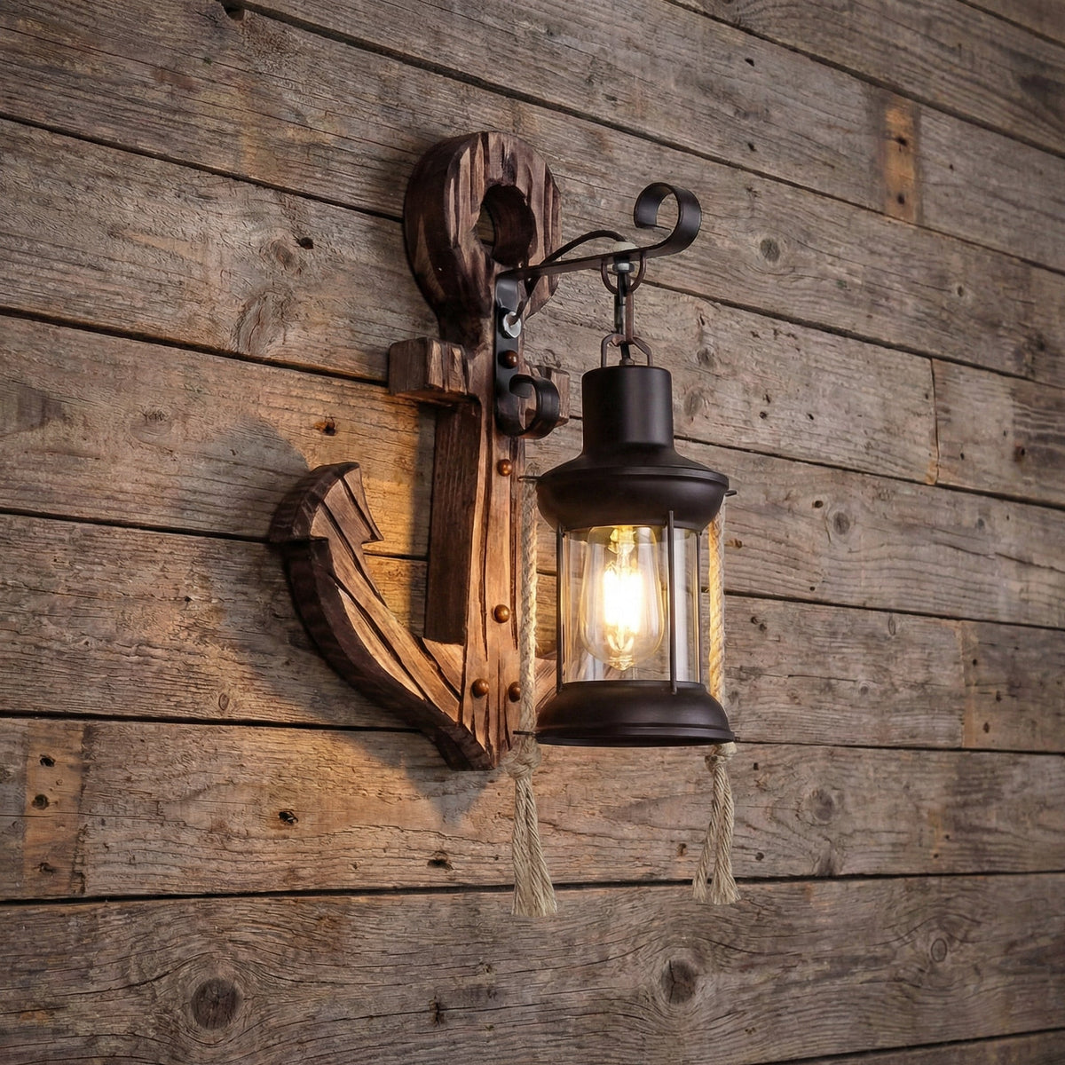 Coastal Charm LED Wall Light Fixture for Inviting Spaces