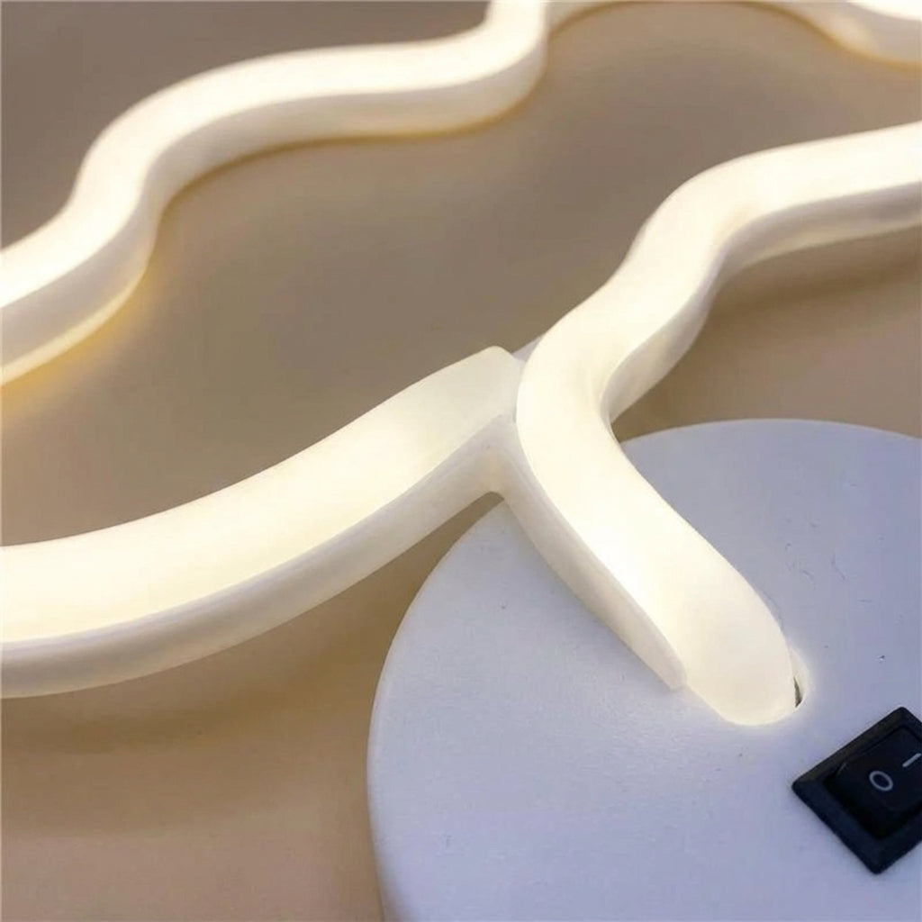 Table Lamp in Neon Design
