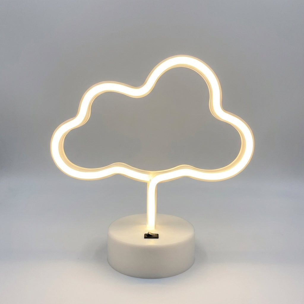 Table Lamp in Neon Design