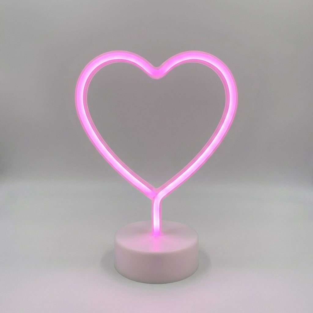Table Lamp in Neon Design