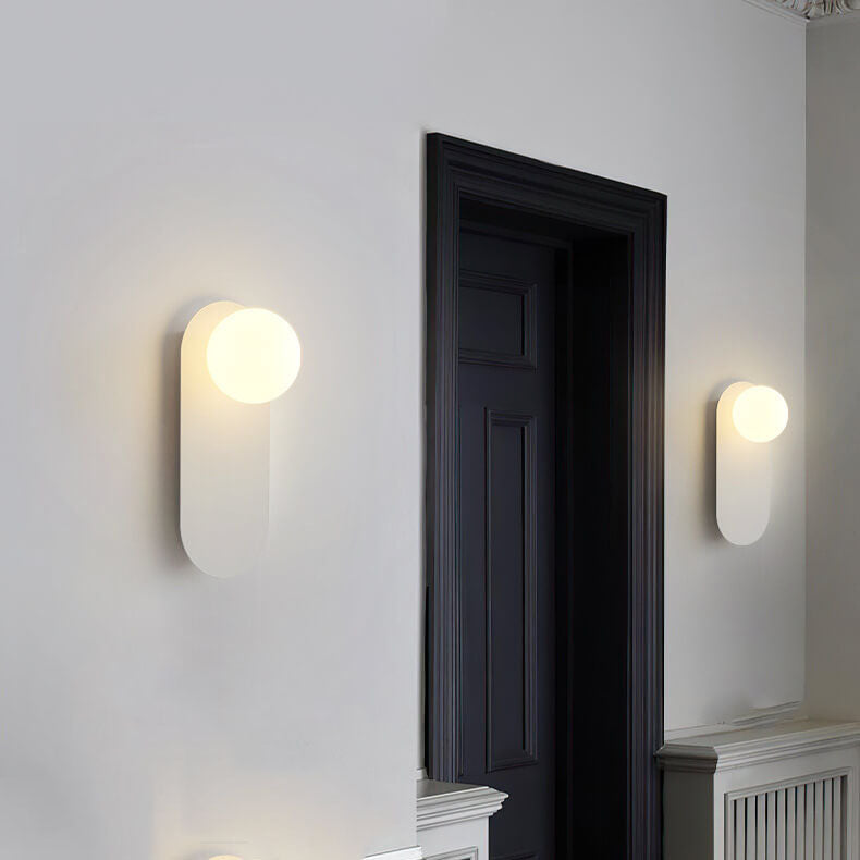 Radiant Glow Wall Light | Sleek Glass Design for Modern Homes