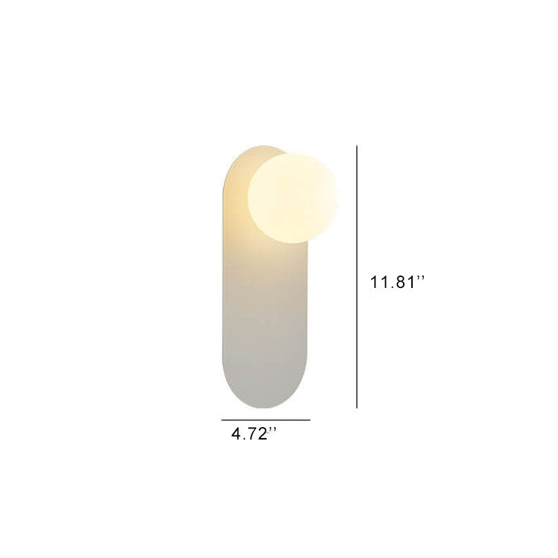Radiant Glow Wall Light | Sleek Glass Design for Modern Homes