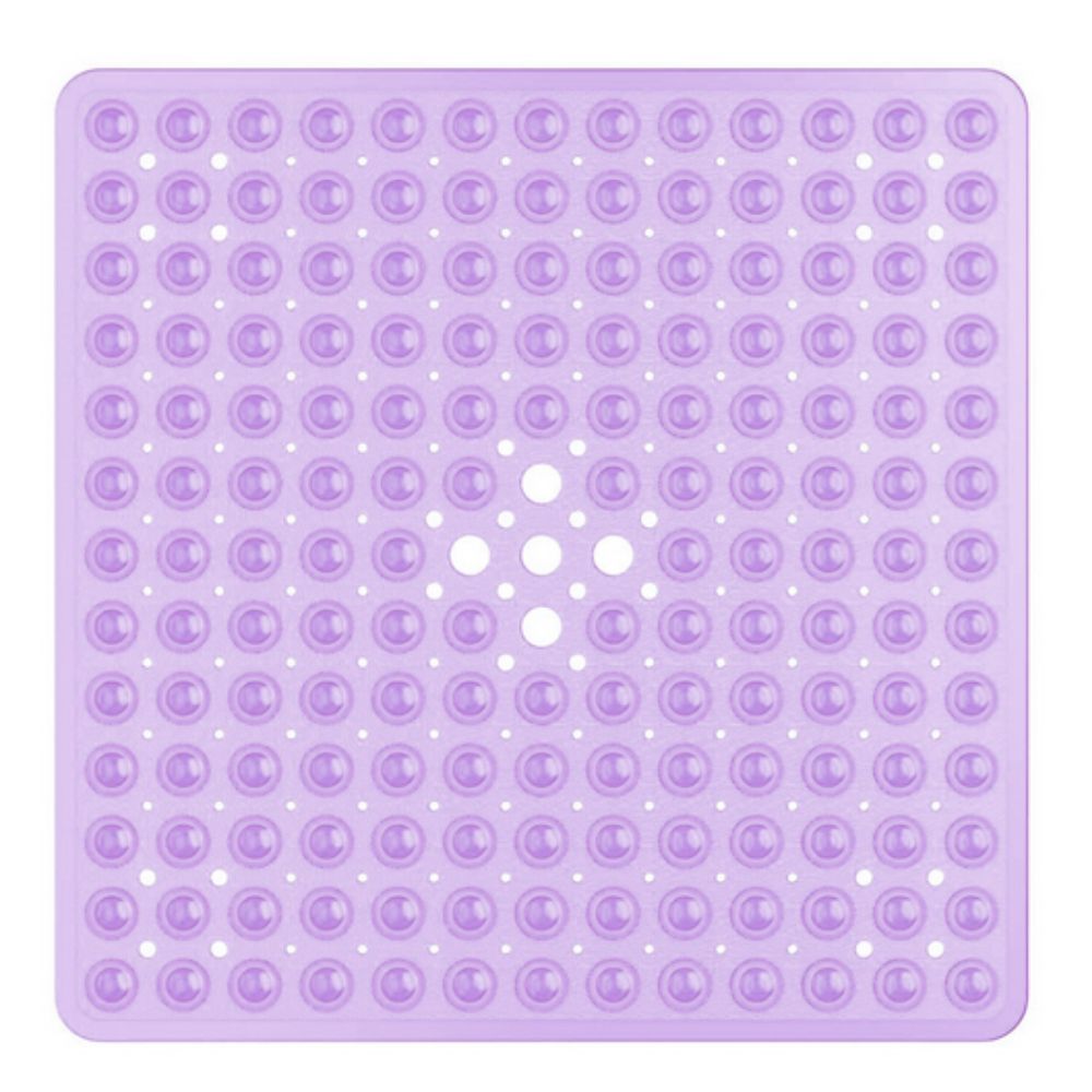Secure and Stylish Bath Mat with Drainage Features